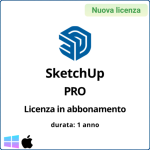 Licenza in abbonamento SketchUp PRO – 1 anno