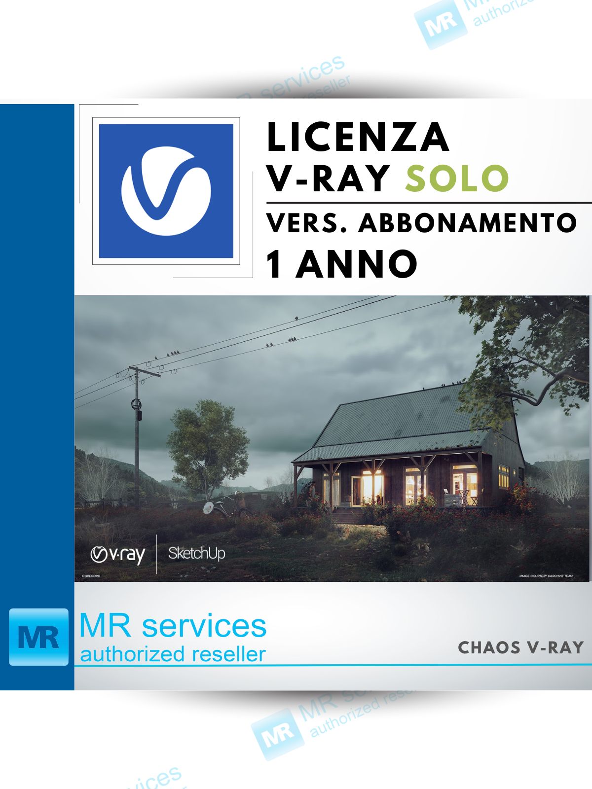 Licenza V-Ray SOLO – Ver. Abbonamento 1 anno - immagine 2