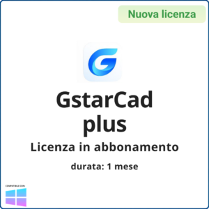 Licenza GstarCad PLUS – Licenza 1 MESE