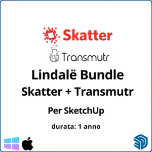 Lindalë Bundle – Skatter + Transmutr per SketchUp in abbonamento – 1 anno