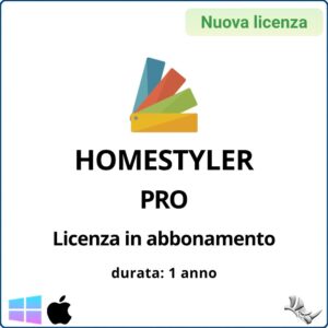 Licenza in abbonamento Homestyler PRO – 1 anno