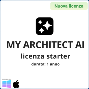 Licenza in abbonamento MyArchitectAI STARTER – 1 anno