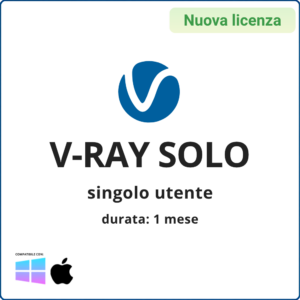 Licenza V-Ray SOLO – Ver. Abbonamento 1 mese