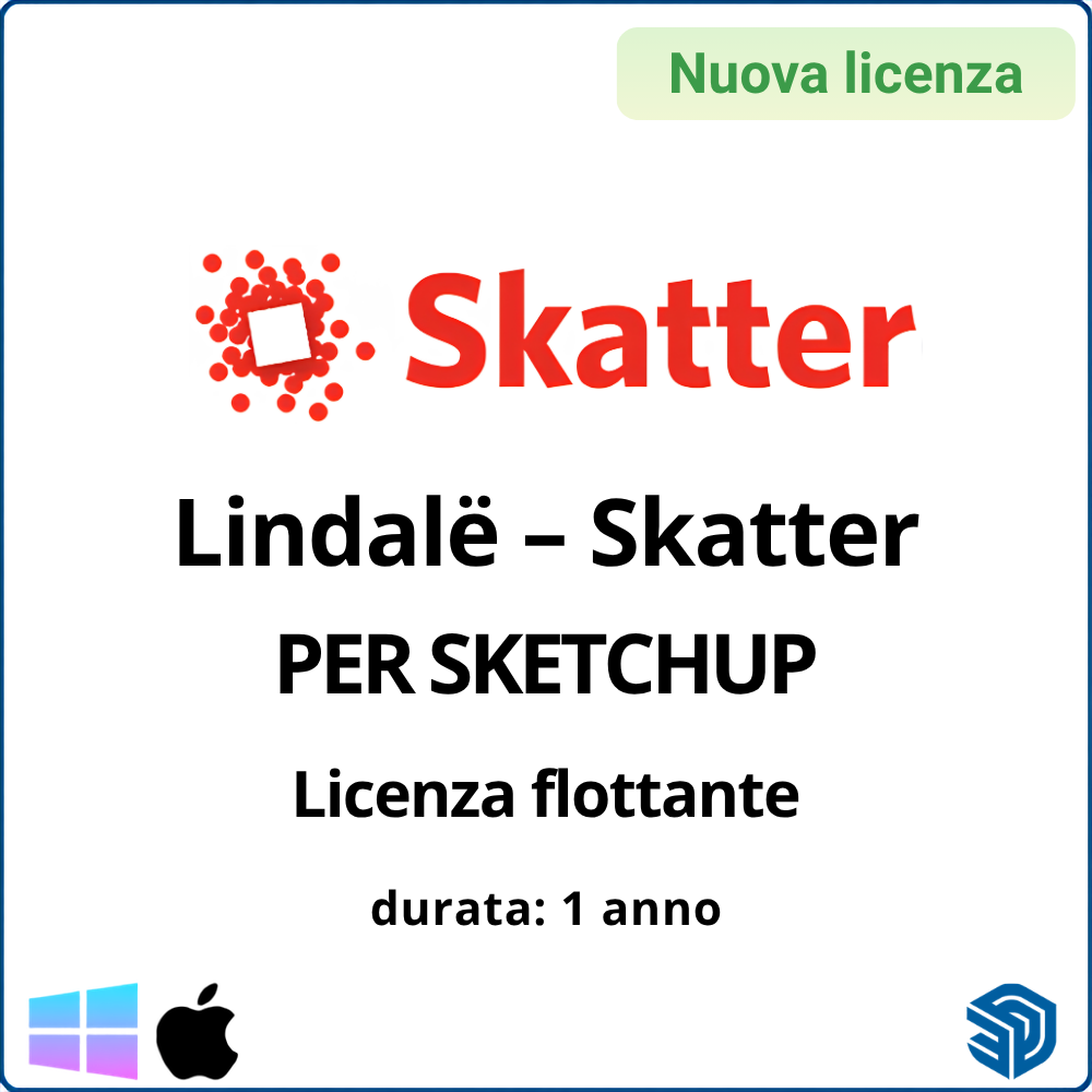 Lindalë - Skatter (licenza flottante) in abbonamento - 1 anno