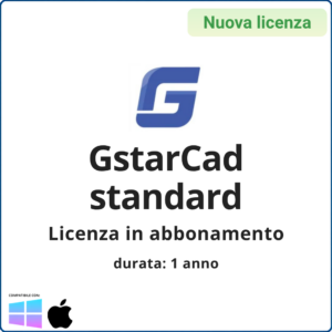 Licenza GstarCad Standard – Ver. Abbonamento 1 anno