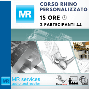 Assistenza e Corso Personalizzato Rhino - 2 Persone