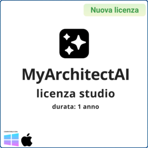 Licenza in abbonamento MyArchitectAI STUDIO – 1 anno
