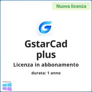 Licenza GstarCad PLUS – 1 ANNO