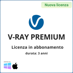 Licenza V-Ray PREMIUM – Ver. Abbonamento 3 anni