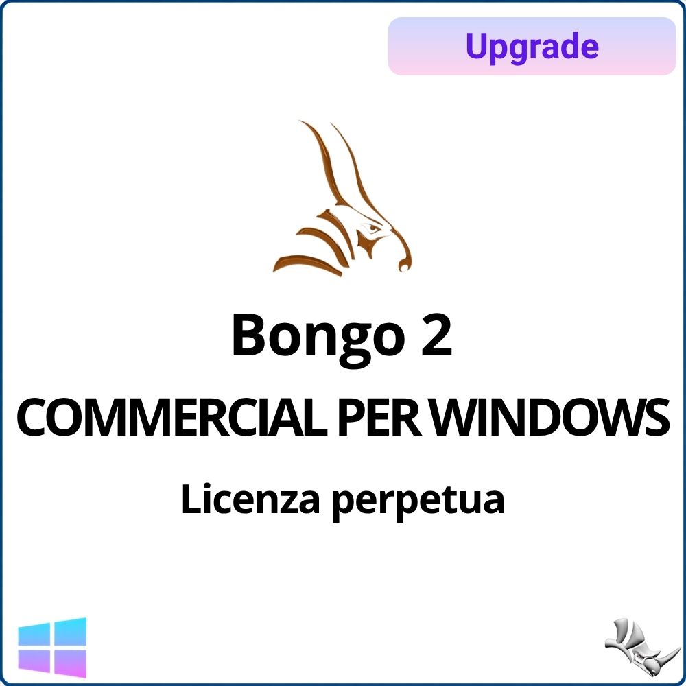 Bongo 2 Commercial Aggiornamento per Windows