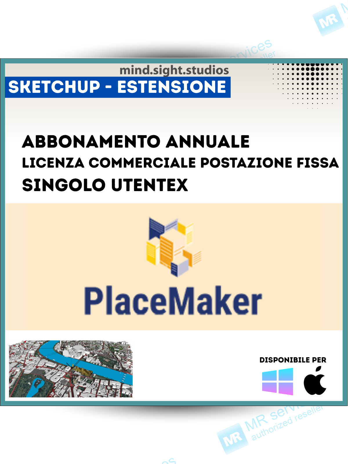 PlaceMaker Mind Sight Studios Abbonamento annuale per Windows e Mac - immagine 2