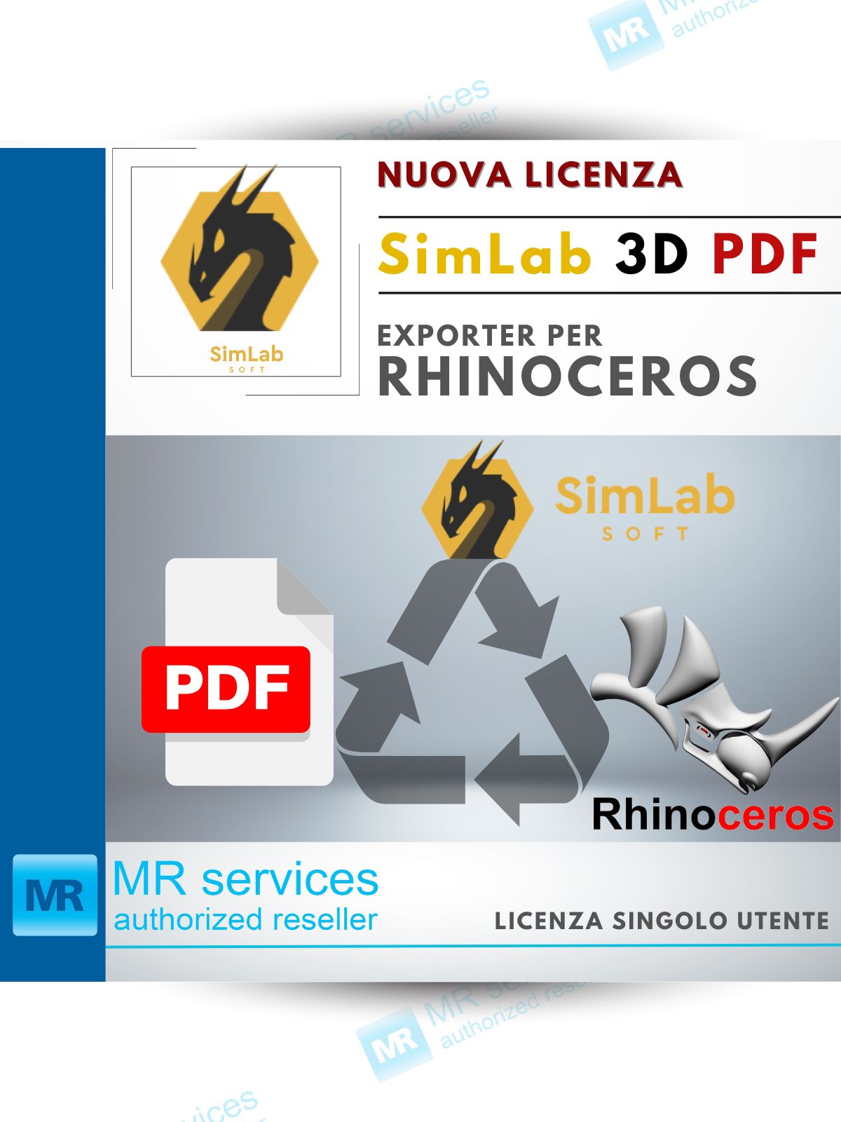 Licenza in abbonamento 3D PDF Exporter per Rhinoceros (singolo utente) - immagine 2